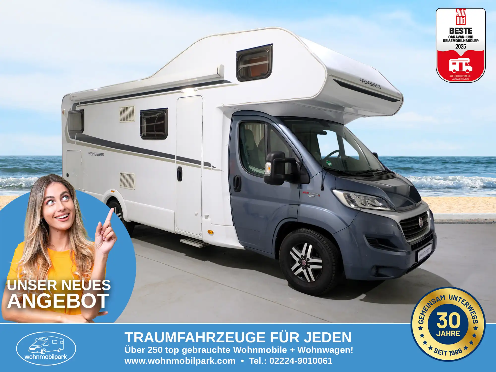 WEINSBERG Cara Home 700 DG Alkoven gebraucht kaufen in Bad Honnef